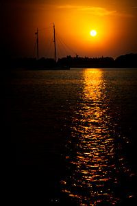 Abend auf dem Gouwzee