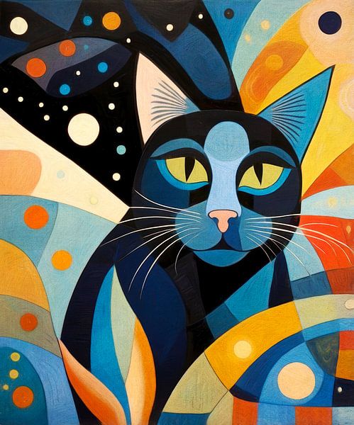 Caché entre les couleurs par Jutta Maria Pusl