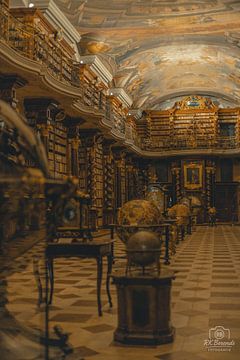 Die Nationalbibliothek in Prag aus dem Jahr 1653 von Rolf Berends