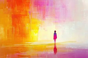 Frauensilhouette | Woman Glow