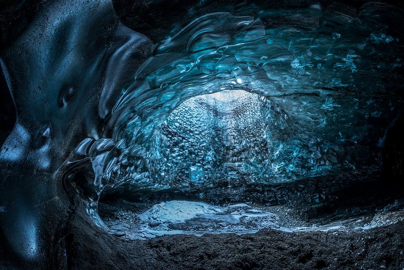 La magie de la grotte de glace par Gerry van Roosmalen