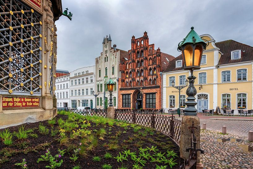 Wismar market square, Alter Schwede by David Mrosek