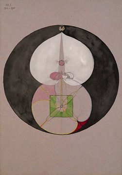 Hilma af Klint - Kennisboom nr. 7 A van Vivanne