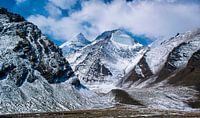  Schneebedeckte Berge im Himalaya, Tibet von Rietje Bulthuis Miniaturansicht