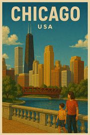 Chicago von Poster Art Shop