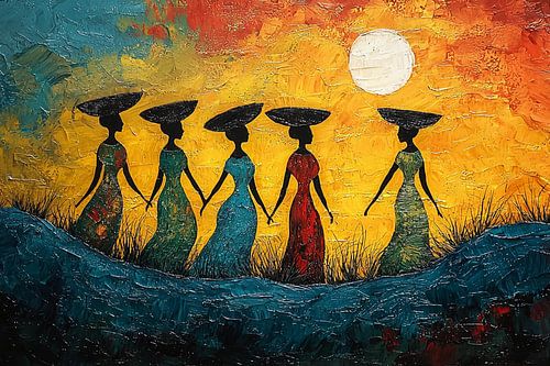 African traditional women