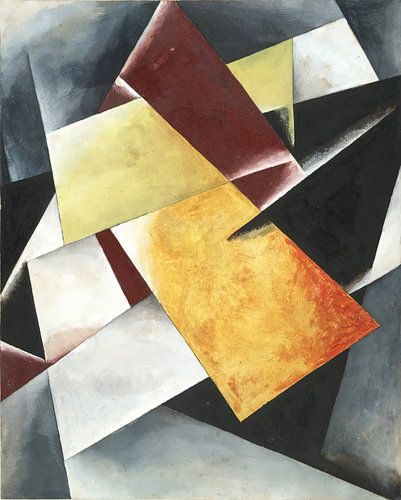 Lyubov Popova - Architektonische Malerei (1918)