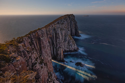 Between moonlight and sunrise – Cape Hauy, Tasmania