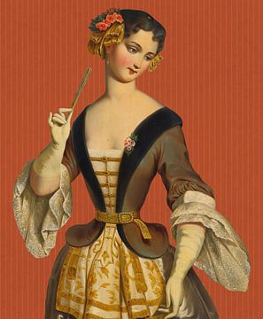 Portrait of a Lady I van Marja van den Hurk