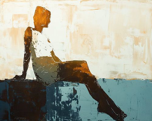 Waiting in Colorful Solitude