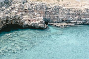 Ruige kust in het zuiden van Italië van Photolovers reisfotografie