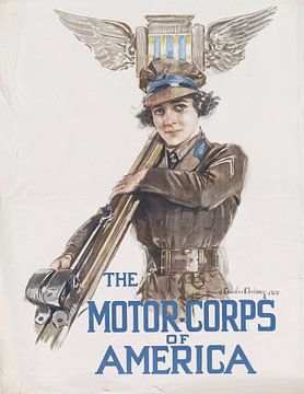 The Motor-Corps of America, Howard Chandler Christy van Atelier Liesjes