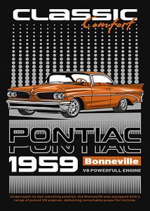 Pontiac Bonneville Muscle Car van Adam Khabibi