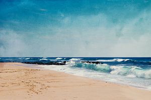 Wellen - Strand Atlantik Frankreich