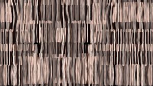 Linien Abstraktion in erdigen Farben