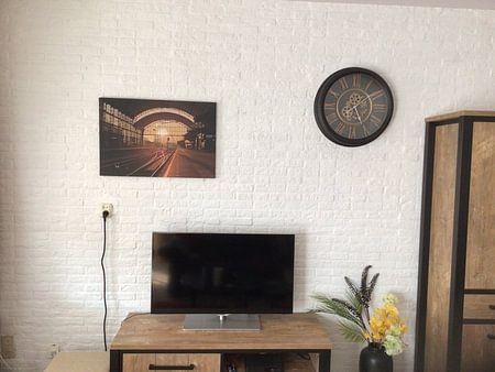 Sunset at Haarlem railway station