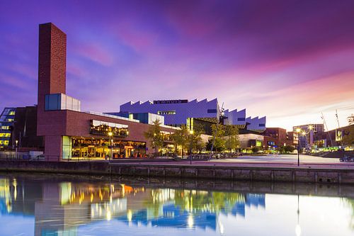 The Eem house in Amersfoort next to the river eem