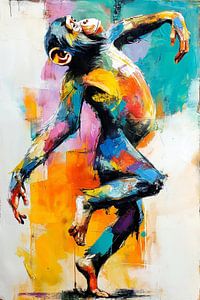 Tanzender Affe