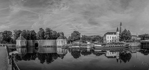 Breda - Spanjaardsgat - Haven - Zwart Wit