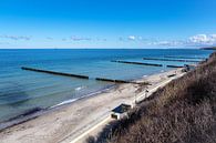 Strand aan de kust van de Oostzee in Nienhagen van Rico Ködder thumbnail