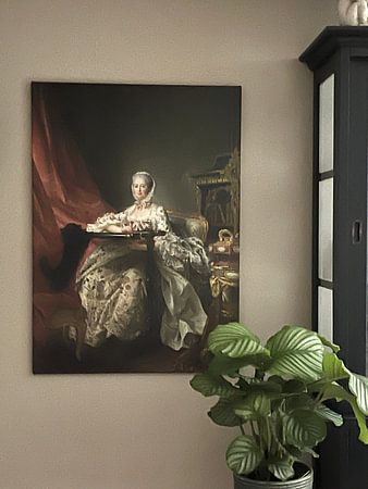 Madame de Pompadour, François-Hubert Drouais