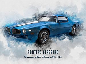 1970 Pontiac Firebird Trans Am Ram Air III van Pictura Designs