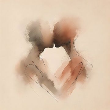 Cushion in Watercolour by FoXo Art