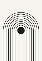 Retro 1920er vintage geometrische Form im Bauhaus-Stil 1_2