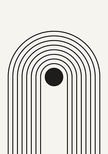 Retro 1920 vintage geometrische vorm in Bauhaus-stijl 1_2