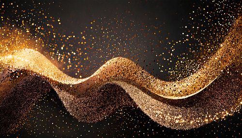 Goudstof in de lucht