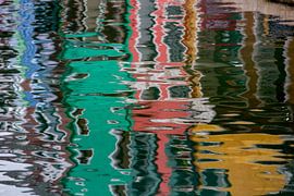 Spiegelung in Burano