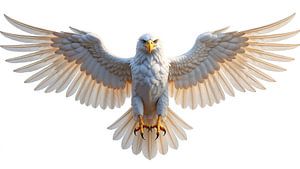 ADLER: Premium Porträt Fine Art Wandbild
