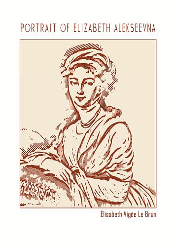 Portrait d'Elizabeth Alekseevna