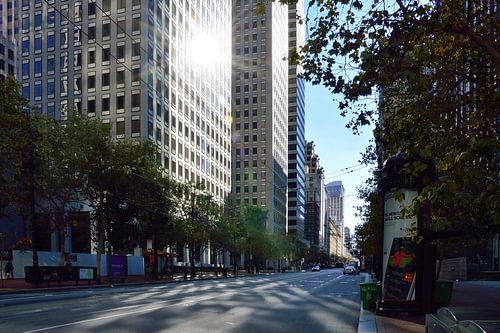 Market Street is echt rustig