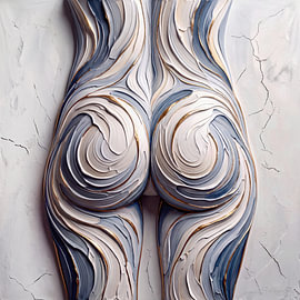Buttocks – A well-rounded affair by AidasignArt