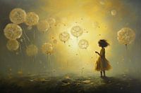 Painting Dandelions