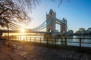 Tower Bridge à Londres sur Dieter Meyrl