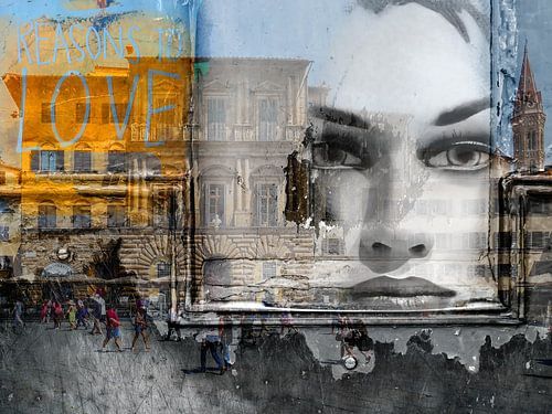 Looking at the street life of Florence