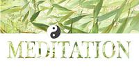 Meditation - Mehr als Buchstaben Bambus Yin und Yang
