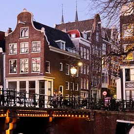 Amsterdam, Brouwersgracht bij Binnen Brouwersstraat van Amsterdam Highlights