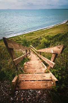 L'escalier qui mène à un endroit magnifique. sur Robby's fotografie