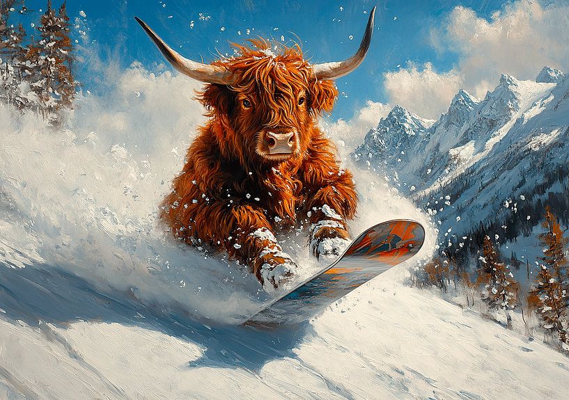 Scottish Highland cattle by Niklas Maximilian