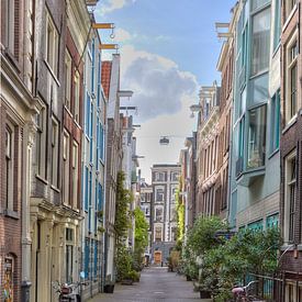 Amsterdam, zijstraat Kloveniersburgwal van Tony Unitly