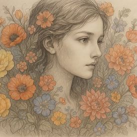 Frühling Frau von INGO