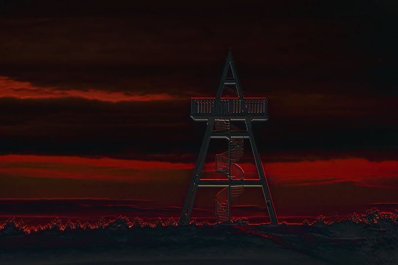 Markanter Aussichtsturm von Alida van Luijn-Toet