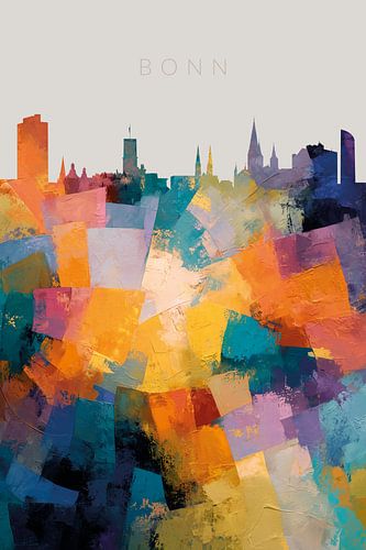 Bonn Skyline by Harry Hadders Design