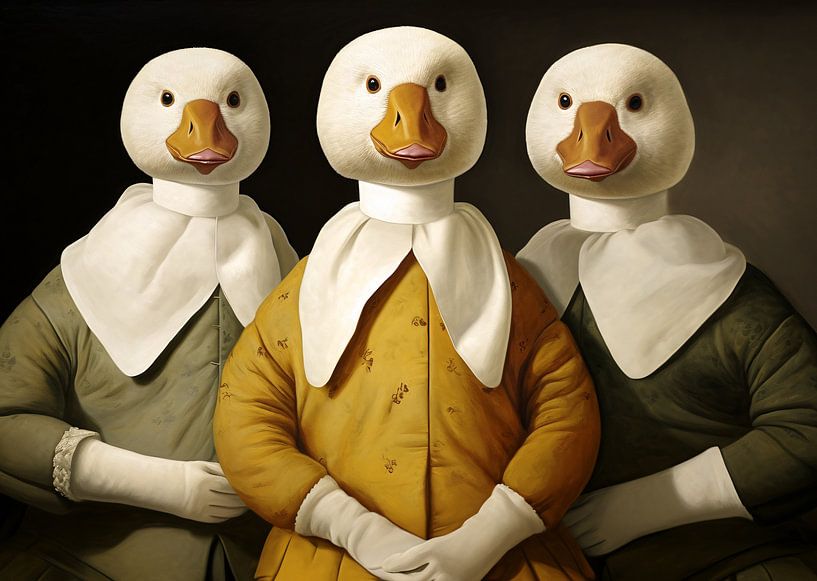 Ehrenwerte Enten von Jacky