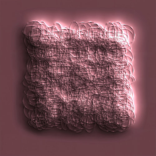 Abstract Stijl Rondjes Magnolia