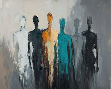 Abstract people by Art Whims
