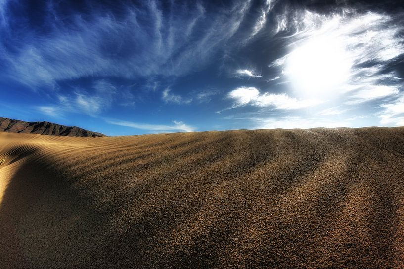 Desert in Bleu van Frank Kanters